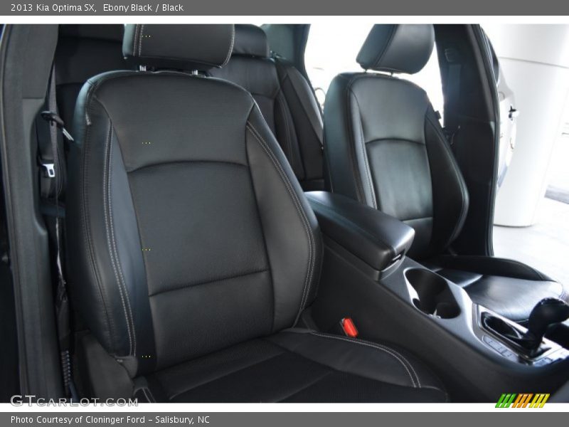 Ebony Black / Black 2013 Kia Optima SX