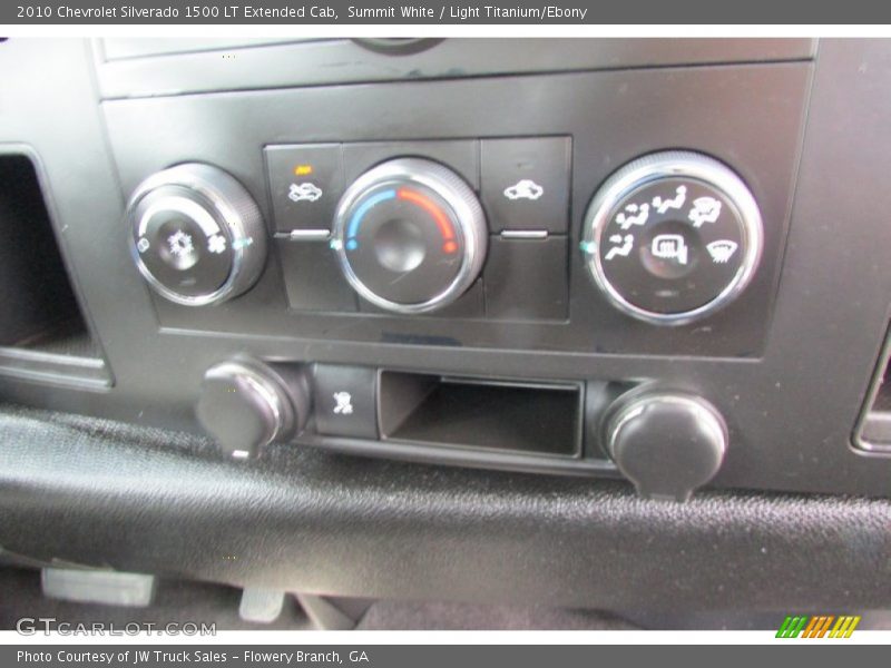 Summit White / Light Titanium/Ebony 2010 Chevrolet Silverado 1500 LT Extended Cab