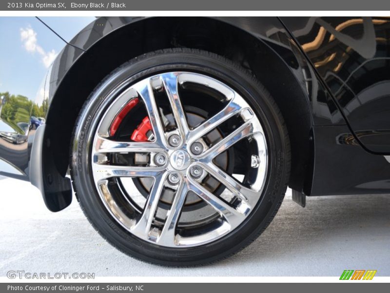 Ebony Black / Black 2013 Kia Optima SX
