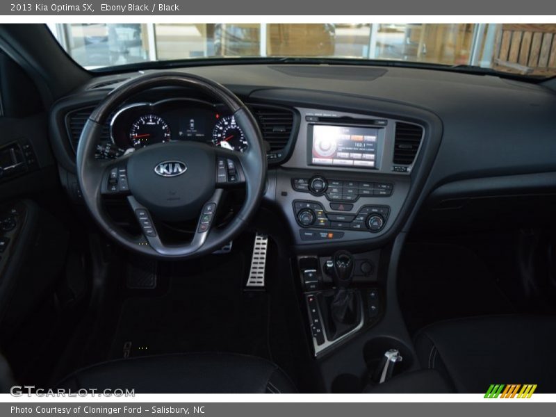 Ebony Black / Black 2013 Kia Optima SX