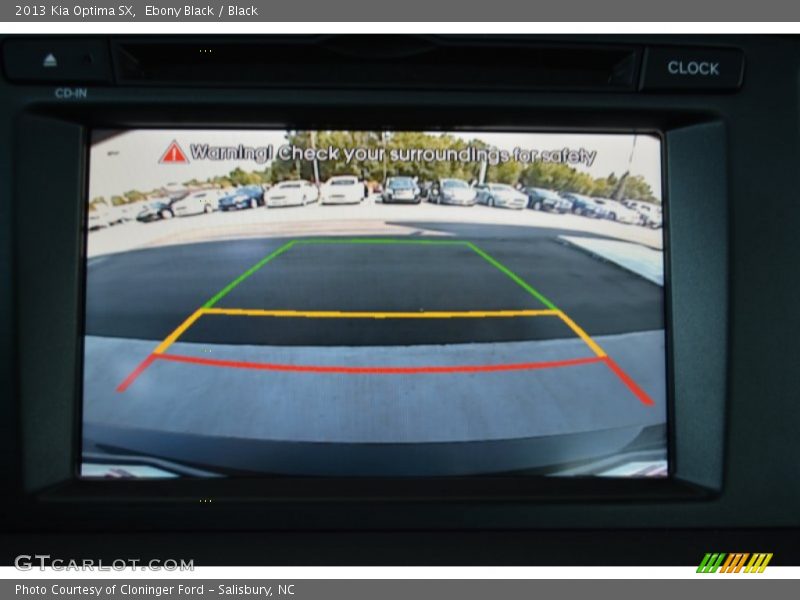 Ebony Black / Black 2013 Kia Optima SX