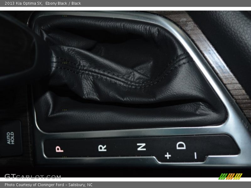 Ebony Black / Black 2013 Kia Optima SX
