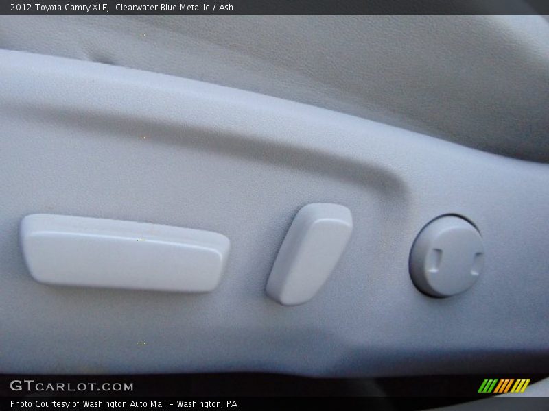 Clearwater Blue Metallic / Ash 2012 Toyota Camry XLE