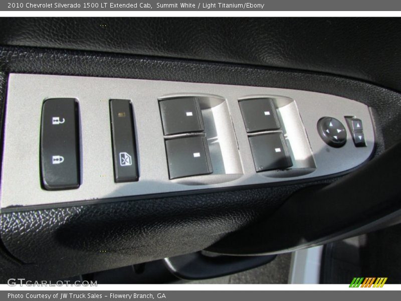 Summit White / Light Titanium/Ebony 2010 Chevrolet Silverado 1500 LT Extended Cab