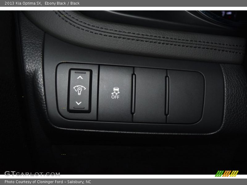 Ebony Black / Black 2013 Kia Optima SX