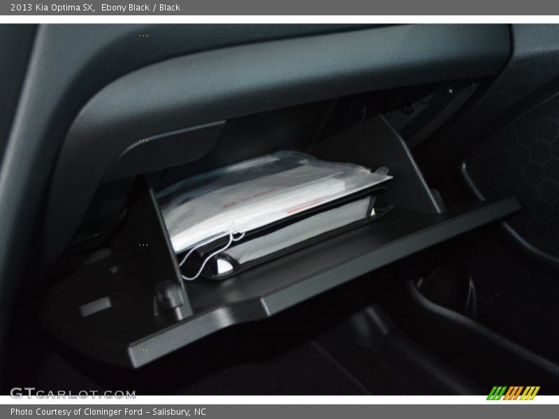 Ebony Black / Black 2013 Kia Optima SX