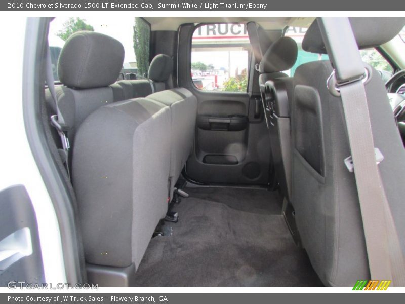 Summit White / Light Titanium/Ebony 2010 Chevrolet Silverado 1500 LT Extended Cab