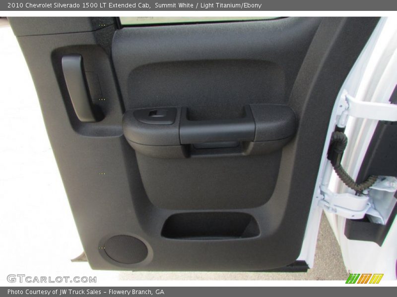 Summit White / Light Titanium/Ebony 2010 Chevrolet Silverado 1500 LT Extended Cab