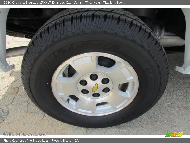 Summit White / Light Titanium/Ebony 2010 Chevrolet Silverado 1500 LT Extended Cab