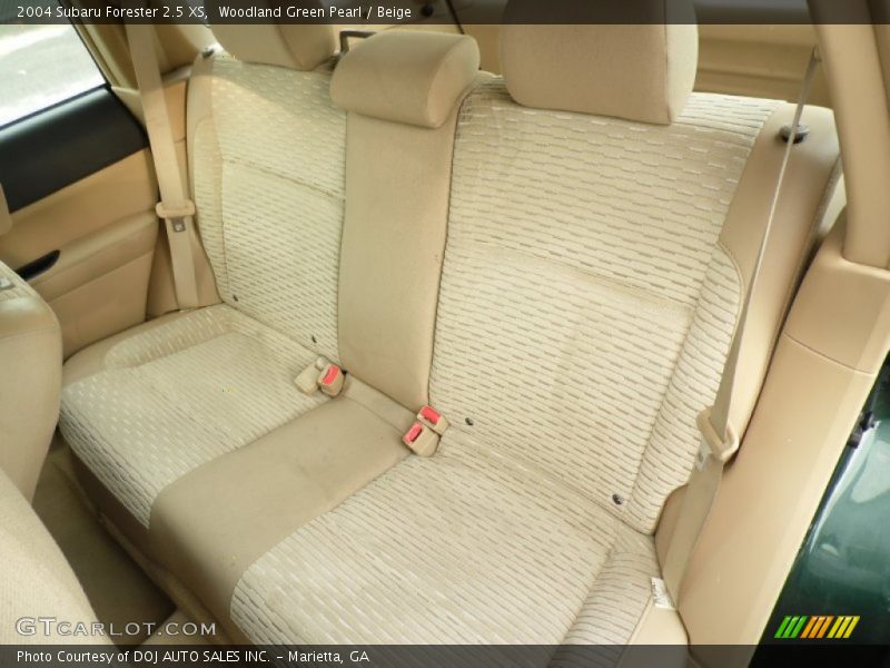 Woodland Green Pearl / Beige 2004 Subaru Forester 2.5 XS