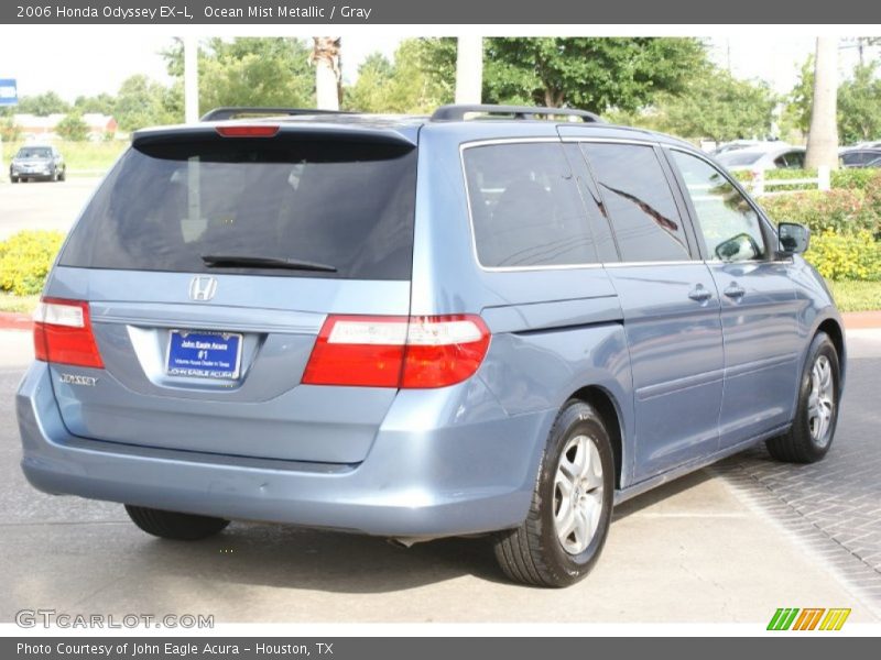 Ocean Mist Metallic / Gray 2006 Honda Odyssey EX-L