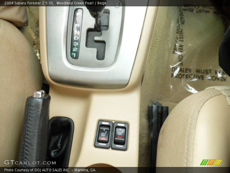 Woodland Green Pearl / Beige 2004 Subaru Forester 2.5 XS