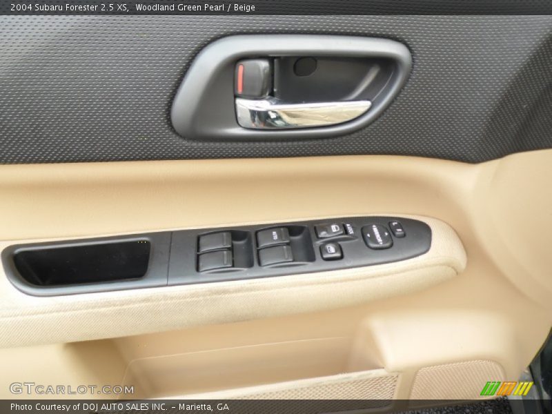 Woodland Green Pearl / Beige 2004 Subaru Forester 2.5 XS