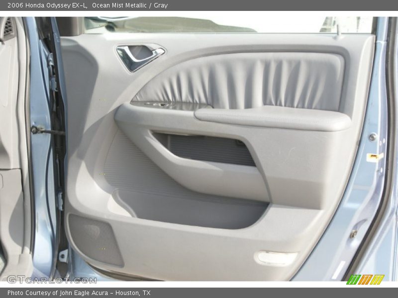 Ocean Mist Metallic / Gray 2006 Honda Odyssey EX-L