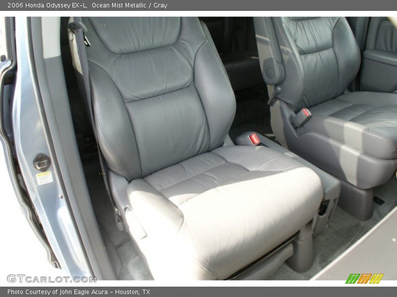 Ocean Mist Metallic / Gray 2006 Honda Odyssey EX-L
