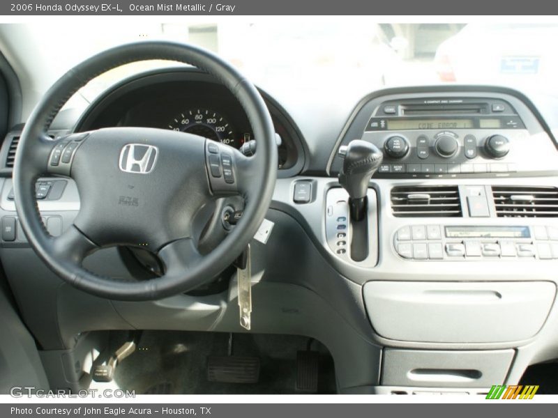 Ocean Mist Metallic / Gray 2006 Honda Odyssey EX-L
