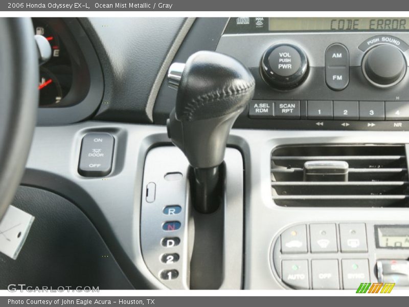 Ocean Mist Metallic / Gray 2006 Honda Odyssey EX-L