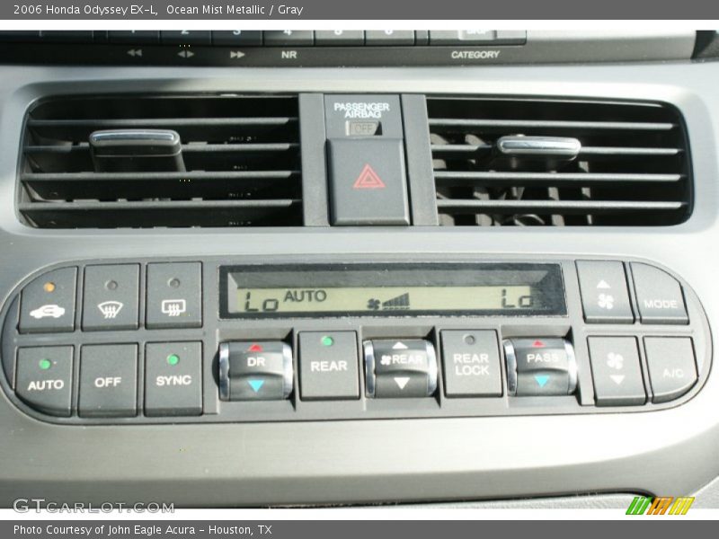 Ocean Mist Metallic / Gray 2006 Honda Odyssey EX-L