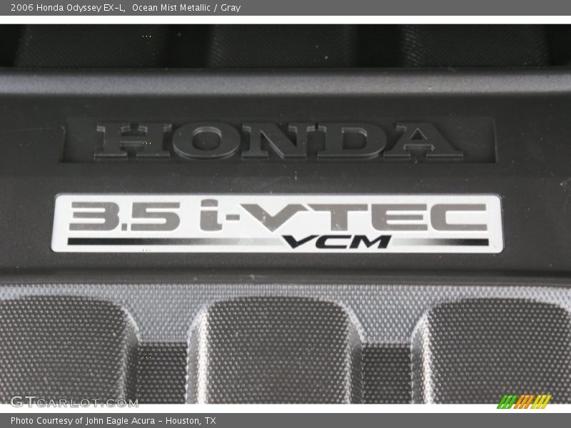 Ocean Mist Metallic / Gray 2006 Honda Odyssey EX-L