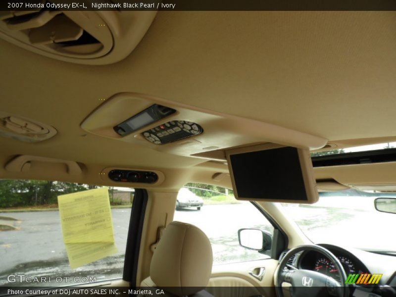 Nighthawk Black Pearl / Ivory 2007 Honda Odyssey EX-L
