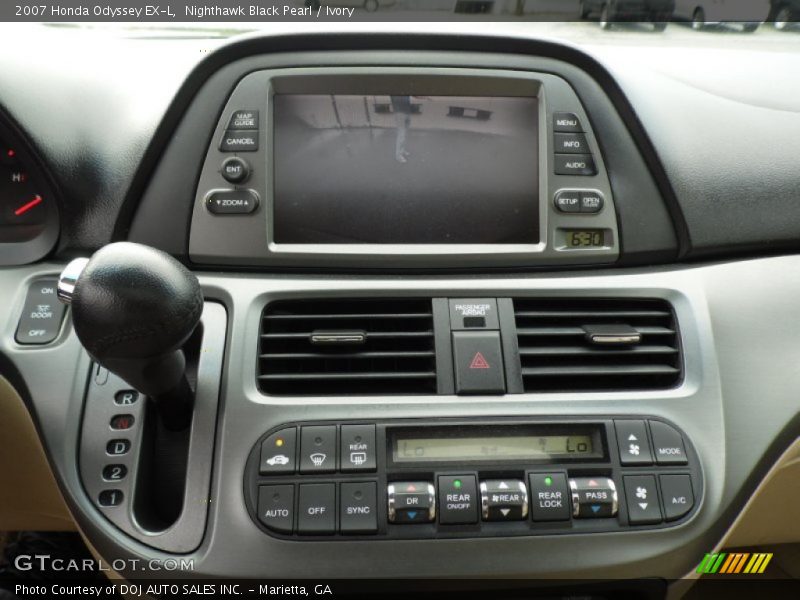 Nighthawk Black Pearl / Ivory 2007 Honda Odyssey EX-L