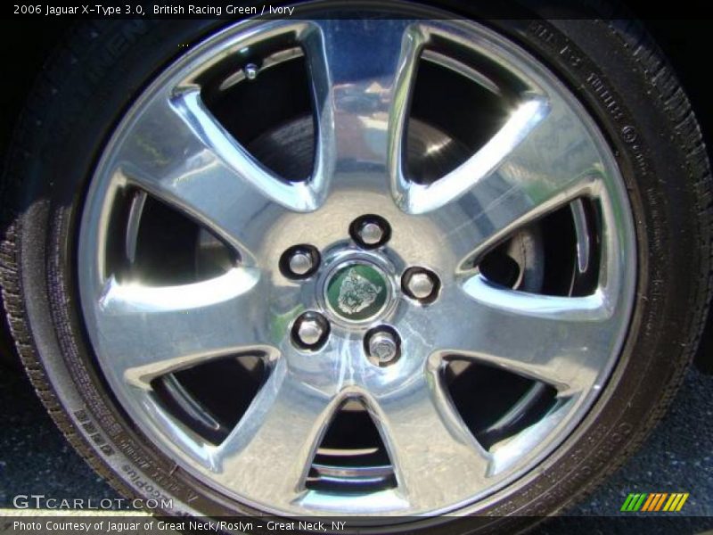 British Racing Green / Ivory 2006 Jaguar X-Type 3.0