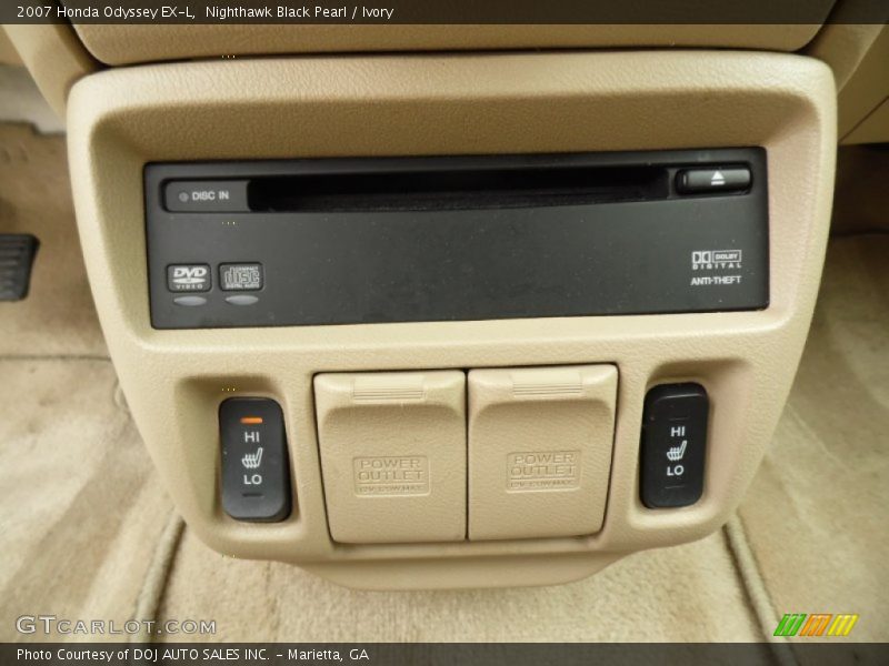 Nighthawk Black Pearl / Ivory 2007 Honda Odyssey EX-L