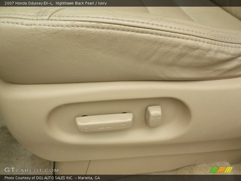 Nighthawk Black Pearl / Ivory 2007 Honda Odyssey EX-L