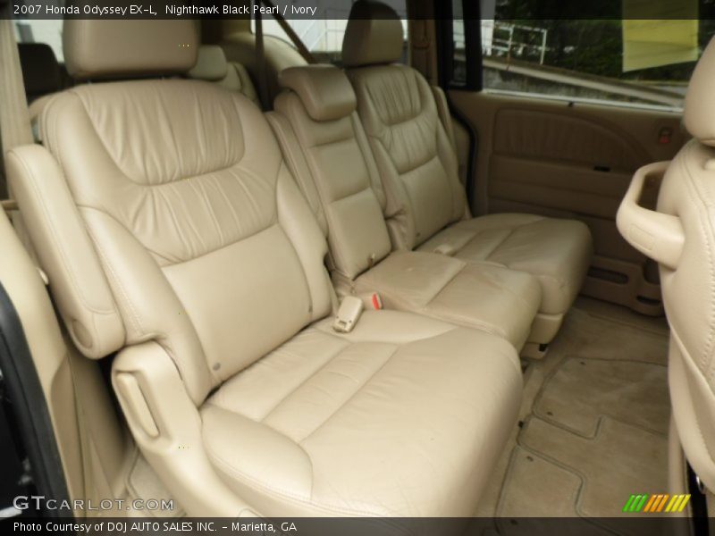 Nighthawk Black Pearl / Ivory 2007 Honda Odyssey EX-L
