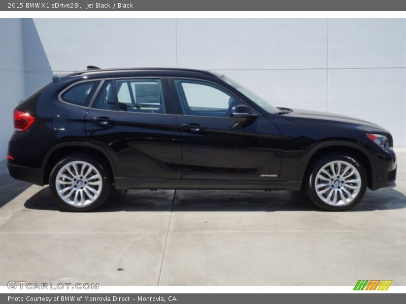 Jet Black / Black 2015 BMW X1 sDrive28i