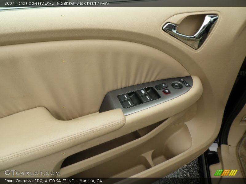Nighthawk Black Pearl / Ivory 2007 Honda Odyssey EX-L