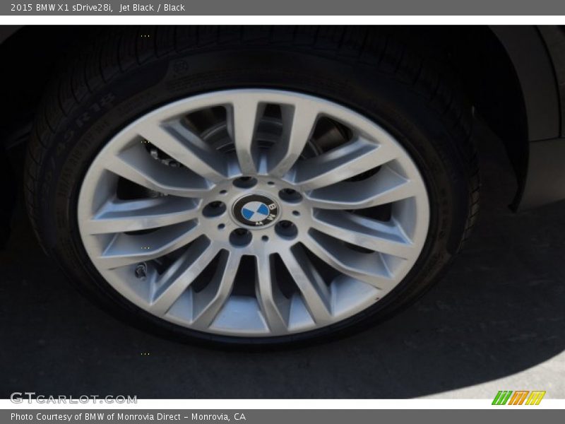 Jet Black / Black 2015 BMW X1 sDrive28i
