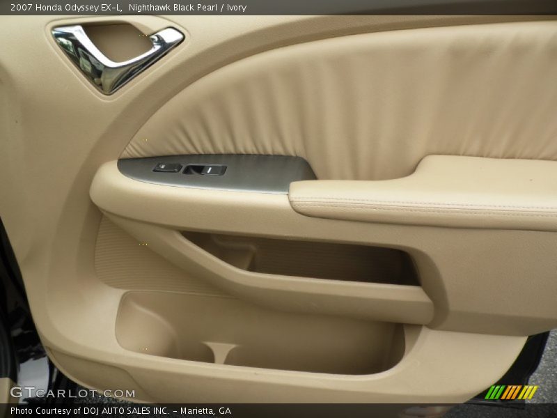 Nighthawk Black Pearl / Ivory 2007 Honda Odyssey EX-L