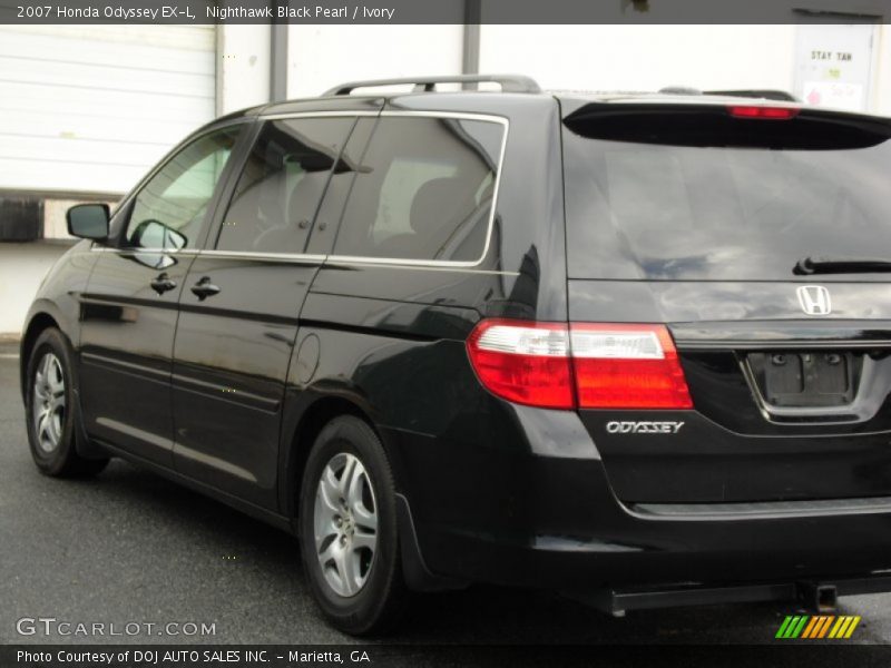 Nighthawk Black Pearl / Ivory 2007 Honda Odyssey EX-L