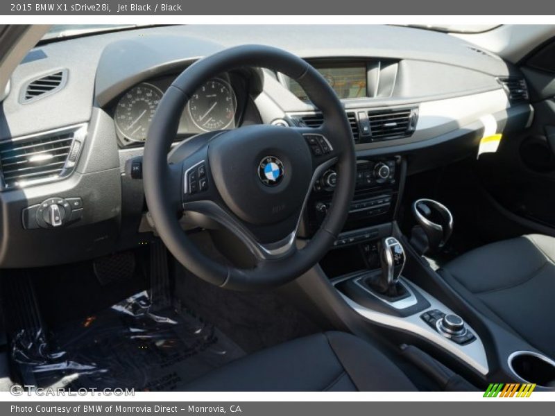 Jet Black / Black 2015 BMW X1 sDrive28i