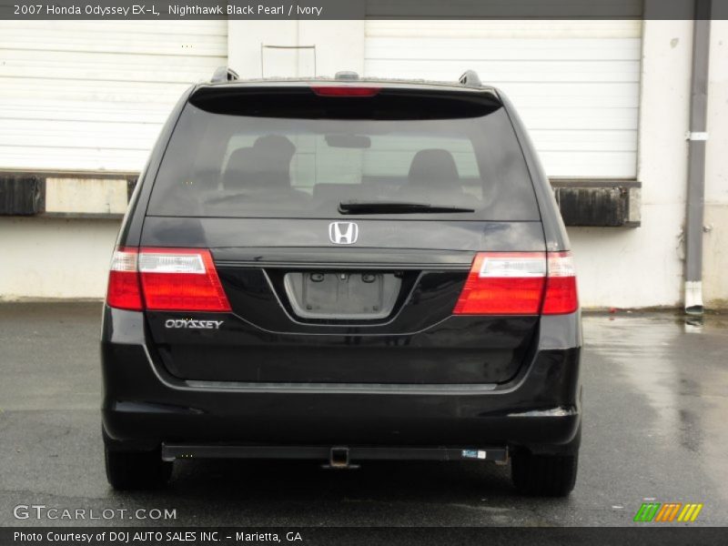 Nighthawk Black Pearl / Ivory 2007 Honda Odyssey EX-L