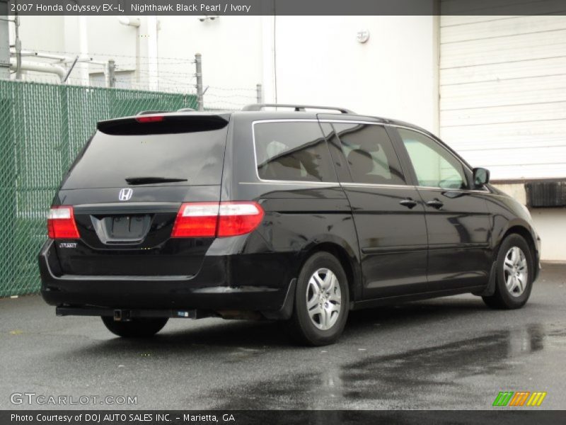 Nighthawk Black Pearl / Ivory 2007 Honda Odyssey EX-L