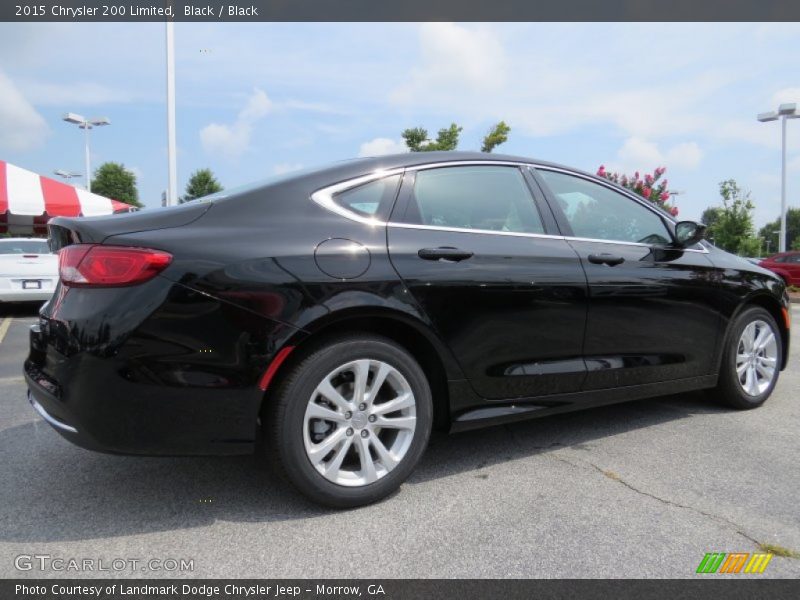 Black / Black 2015 Chrysler 200 Limited