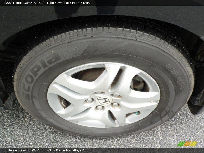 Nighthawk Black Pearl / Ivory 2007 Honda Odyssey EX-L
