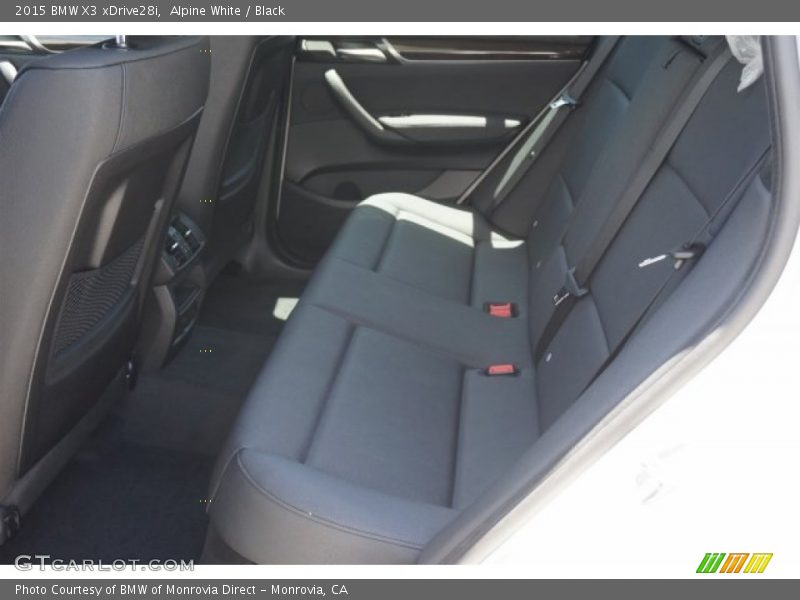 Alpine White / Black 2015 BMW X3 xDrive28i