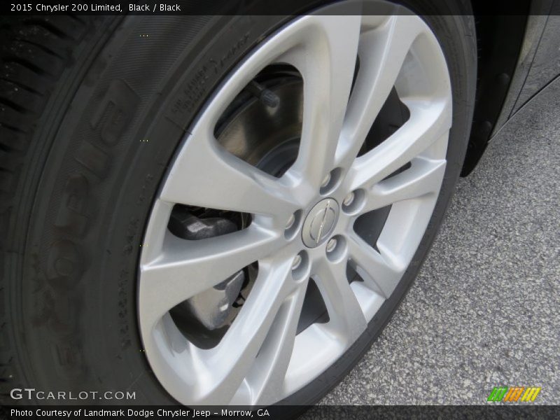 Black / Black 2015 Chrysler 200 Limited