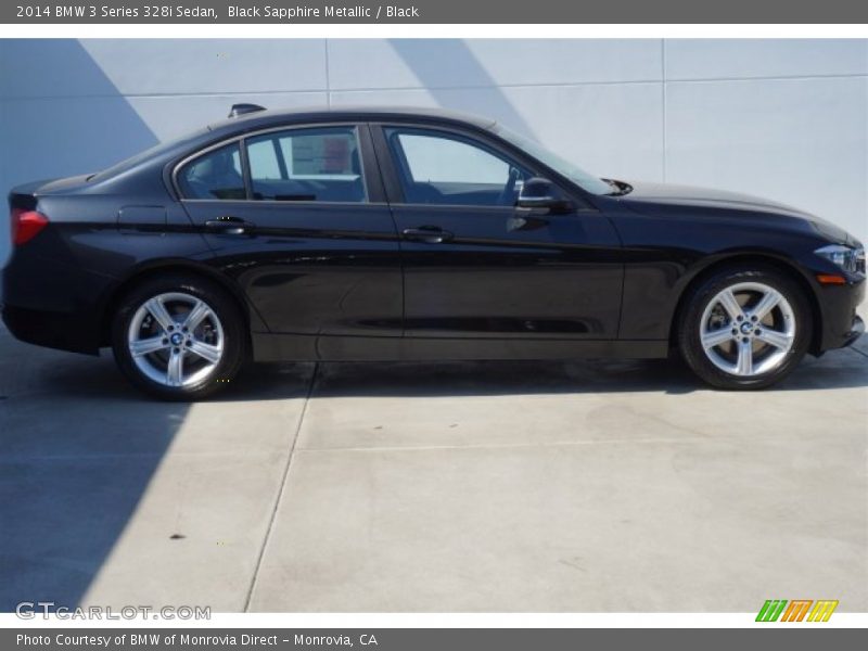 Black Sapphire Metallic / Black 2014 BMW 3 Series 328i Sedan