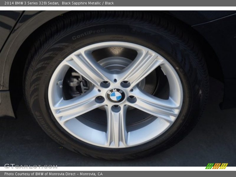 Black Sapphire Metallic / Black 2014 BMW 3 Series 328i Sedan