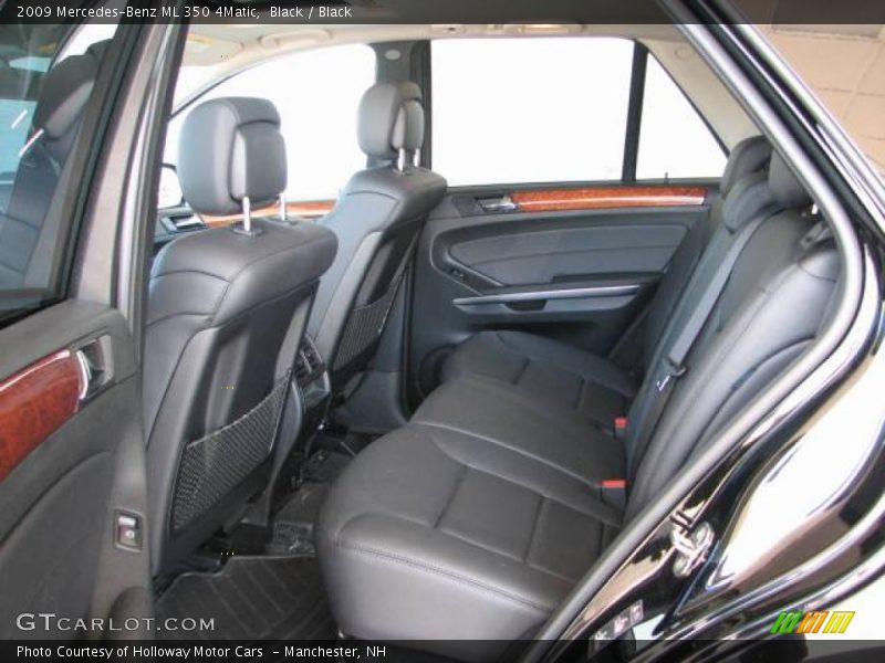 Black / Black 2009 Mercedes-Benz ML 350 4Matic