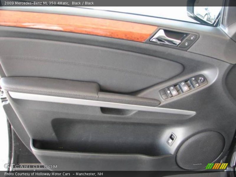Black / Black 2009 Mercedes-Benz ML 350 4Matic