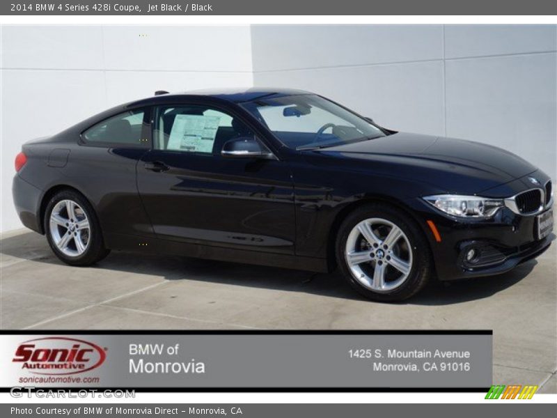 Jet Black / Black 2014 BMW 4 Series 428i Coupe
