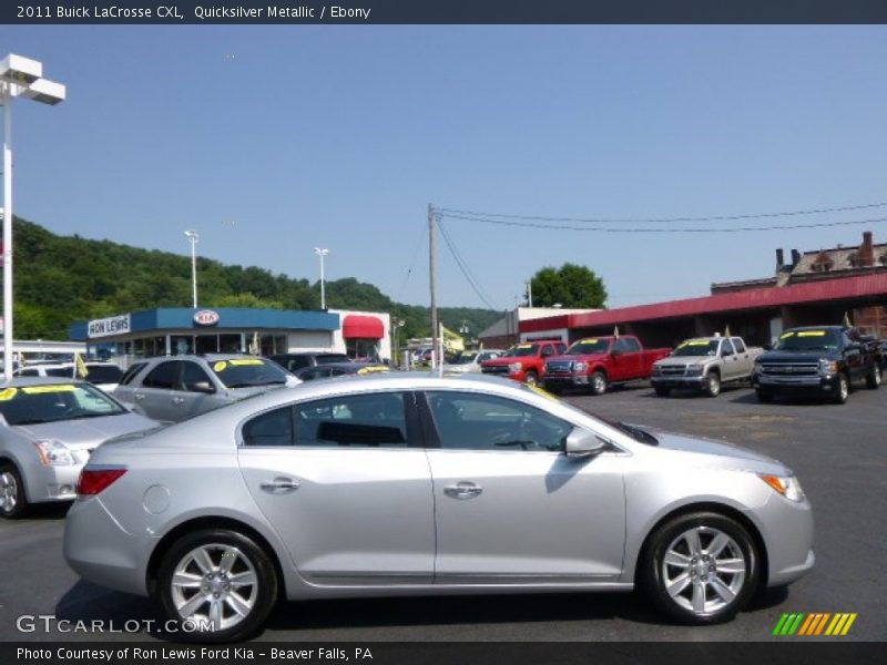 Quicksilver Metallic / Ebony 2011 Buick LaCrosse CXL