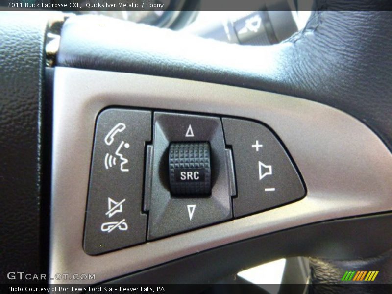 Quicksilver Metallic / Ebony 2011 Buick LaCrosse CXL