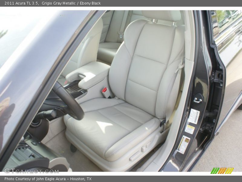 Grigio Gray Metallic / Ebony Black 2011 Acura TL 3.5