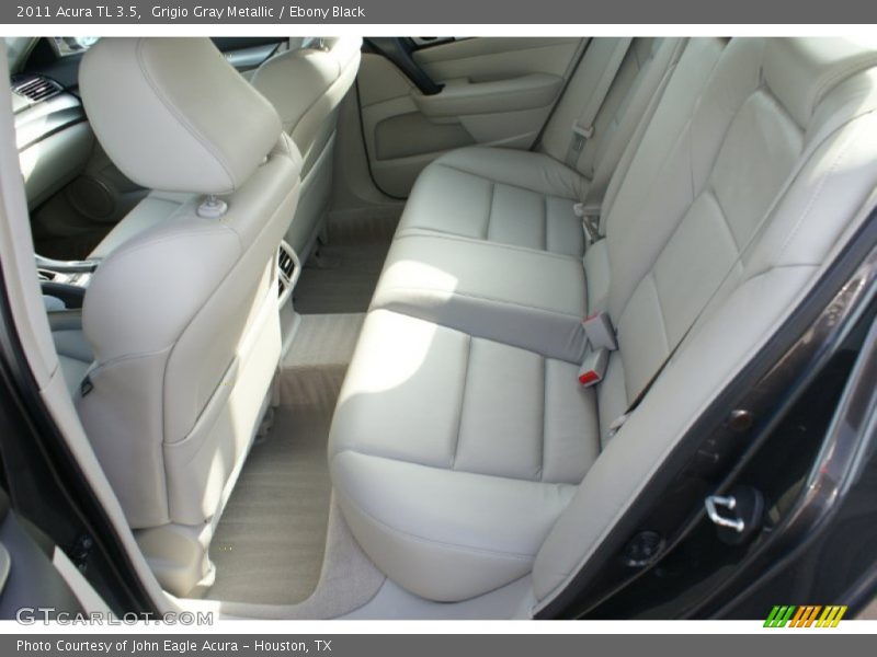 Grigio Gray Metallic / Ebony Black 2011 Acura TL 3.5